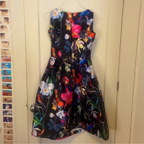 Celebration garden & birds dress, Cute Twee Floral Prom Dress! - Picture 5 of 7
